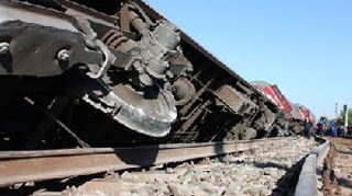 Atac cu bomba in Daghestan! Un tren a deraiat!