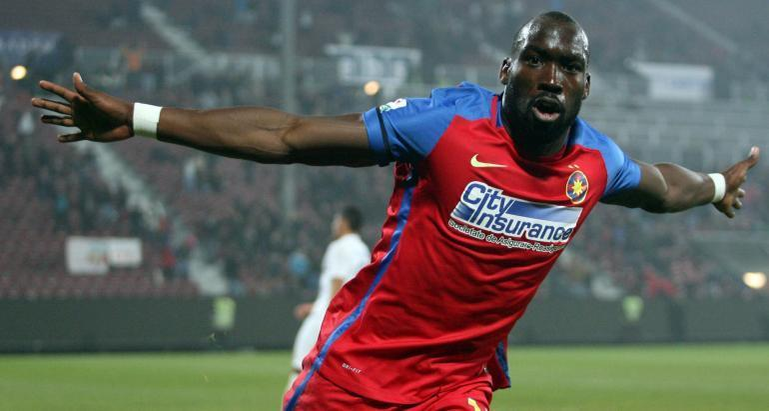 Gregory Tade a evoluat în 24 de partide pentru FCSB şi a marcat 8 goluri