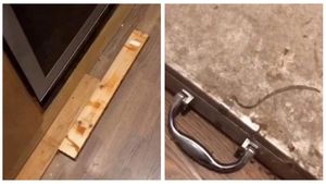 Ce descoperire bizară a făcut o femeie în spatele lambriurilor de lemn din bucătărie