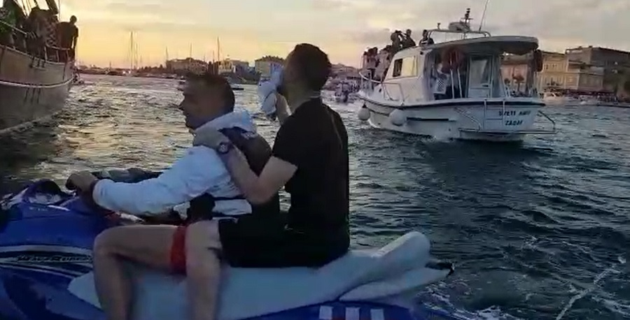 Danijel Subašić a dat o tură cu skyjetul