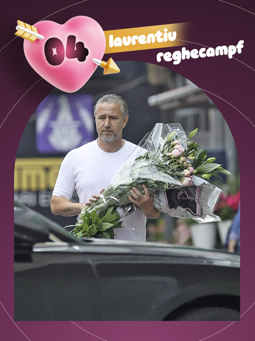 Bianca Drăgușanu, Cristina Pucean și Ramona Olaru, răsfățate peste măsură! Top 40 iubăreți cu brațele pline de flori, de Valentine’s Day