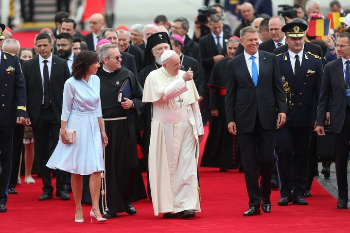 Papa Francisc a vizitat România