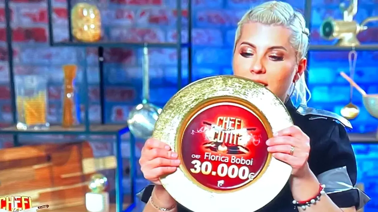 Florica Boboi, prima reacție după ce a pus mâna pe marele premiu de la „Chefi la cuțite”. Câștigătoarea sezonului 10 i-a surprins pe internauți