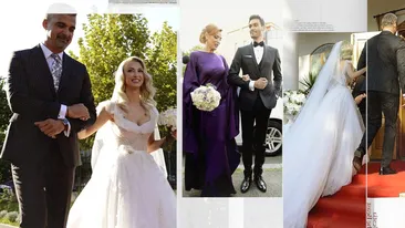 Imagini exclusive | Andreea Bălan și George Burcea s-au căsătorit! Invitați-surpriză la evenimentul toamnei în România!