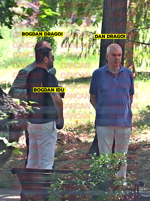 Afaceriștii au ieșit la mari discuții, fix în parc, unde nimeni nu-i aude și nu-i vede.