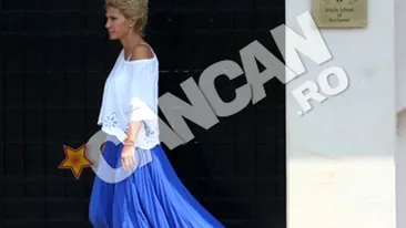 Ce face sotia milionarului Dan Tatoiu intr-una din cele mai calduroase zile ale acestei luni? Sidonia merge la scoala!