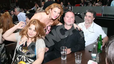 Mihaela Borcea a petrecut la concertul lui Nico