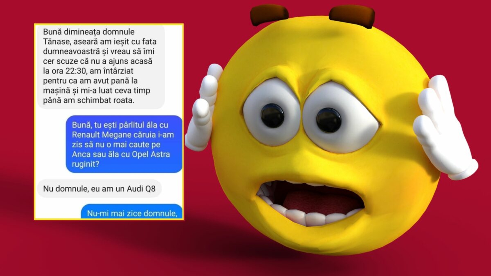 Bancul sfârșitului de weekend |  ”Domnule Tănase, aseară am ieșit cu fiica dumneavoastră”