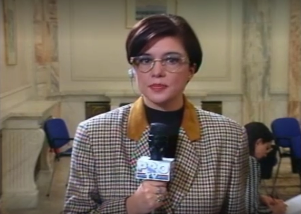 Imagini de colecție cu Cristina Țopescu la Pro TV, alături de Andreea Esca