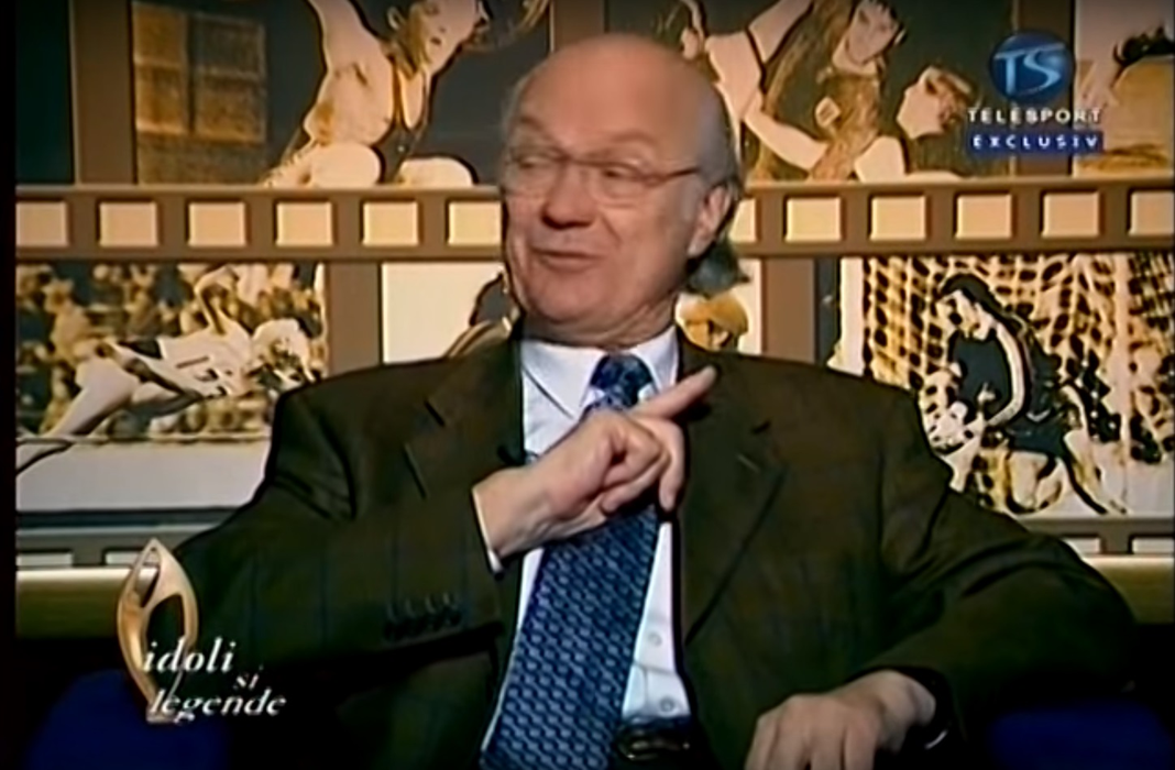 Fostul baschetbalist Armand Novacek, invitat într-un platou de televiziune © captură video Telesport