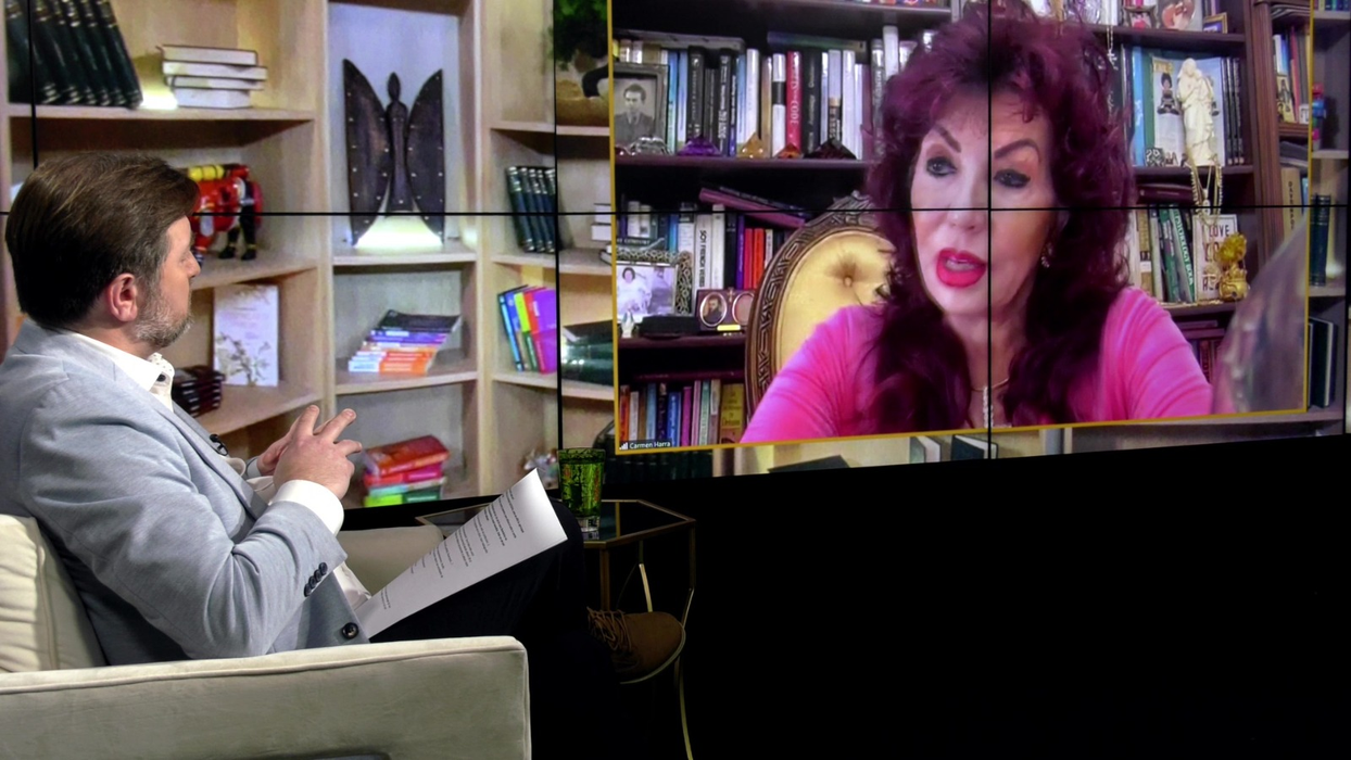 Carmen Harra, invitata lui Adrian Artene (Sursa: Captură video)