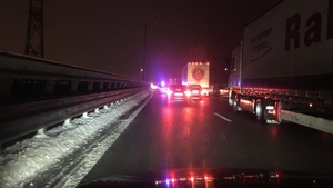 Carambol pe autostrada București-Pitești, vineri seară. 12 mașini au fost implicate!