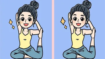 Test de logică | Găsiți toate cele 3 diferențe dintre aceste două poze