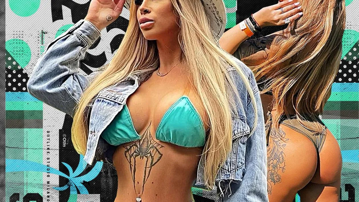 E blondă, voluptuoasă și mega-sexoasă! Tatuajele Andreei stârnesc imaginația bărbaților!