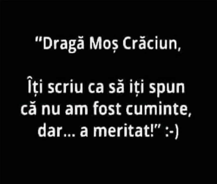 Scrisoare către Moș Crăciun