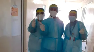 Ele sunt infirmierele din Râmnicu Vâlcea care s-au vindecat de coronavirus! Deja au fost externate