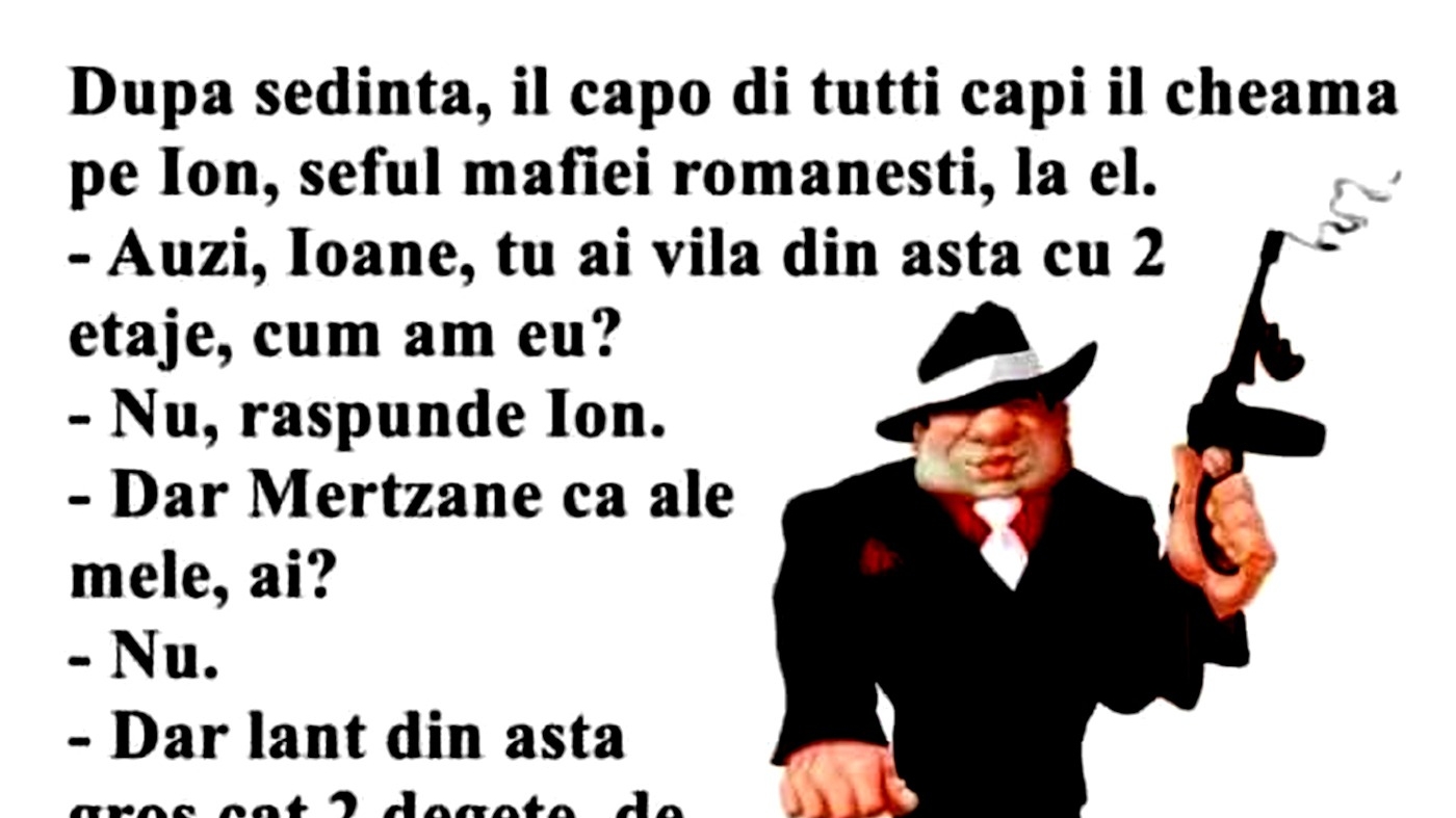 BANC | "Ioane, tu ai vilă din asta cu 2 etaje, cum am eu?"