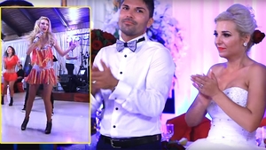 Câți euro au dat mirii din imagine ca să le cânte Andreea Bălan la nuntă. Suma cerută de vedeta Antena 1 depășește orice imaginație