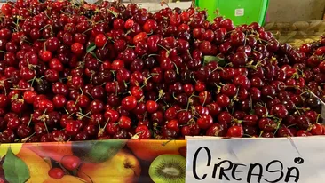 Scandalos! Câți lei costă un kilogram de cireșe în piețele din București