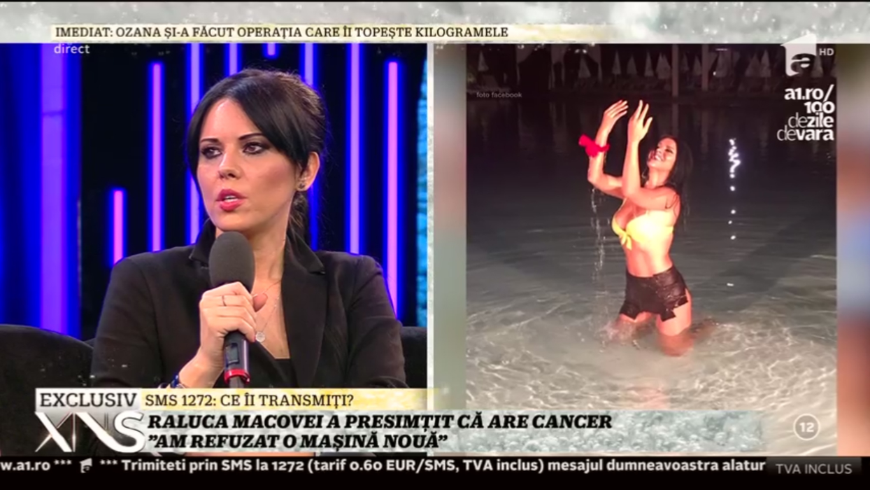 Raluca Macovei, prima apariţie publică după ce s-a aflat că are cancer! Cum arată acum vedeta