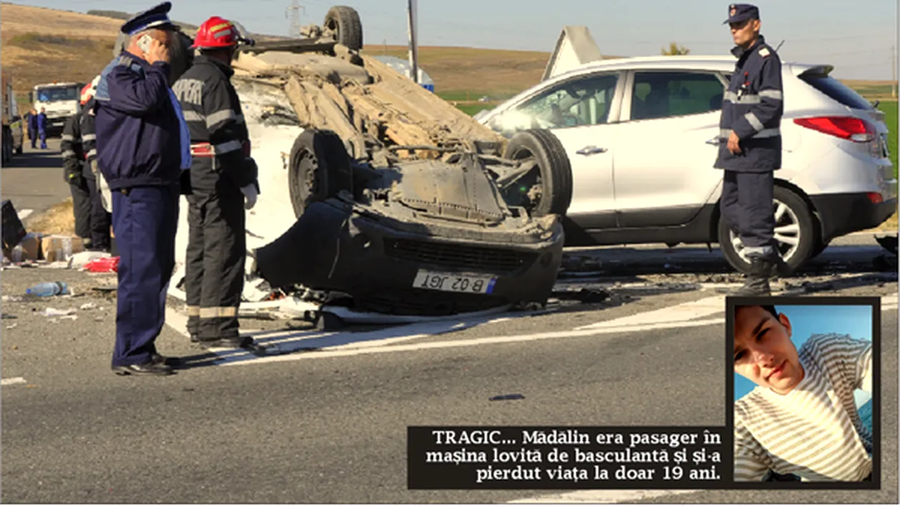 Tragedie pe Drumul European 581. Un tânăr a murit și altul se zbate între viată și moarte! | FOTO | VIDEO