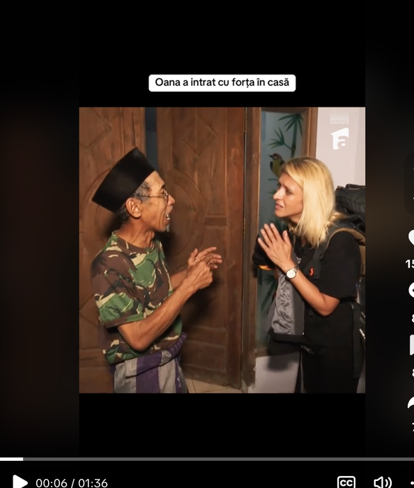 Momentul în care Oana Paraschiv este dată afară dintr-o locuință la Asia Express. A intrat și s-a culcat în casă