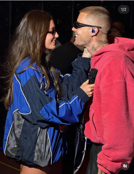 Hailey Bieber a fost alături de soțul său, Justin-sursa- social media