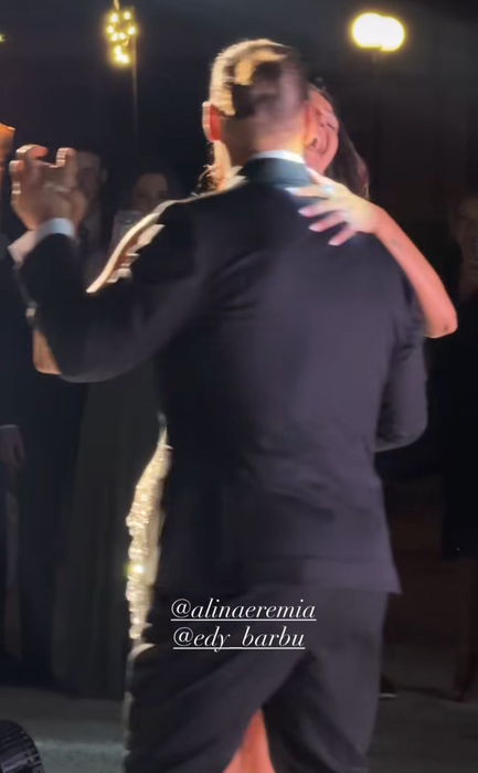 Primele imagini cu Alina Eremia în superba rochie de mireasă! S-a căsătorit azi cu Eduard Barbu