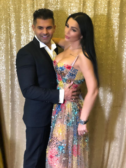 Brigitte, într-o rochie de seară transparentă și fără lenjerie intimă. Apare din nou la Ferma?!