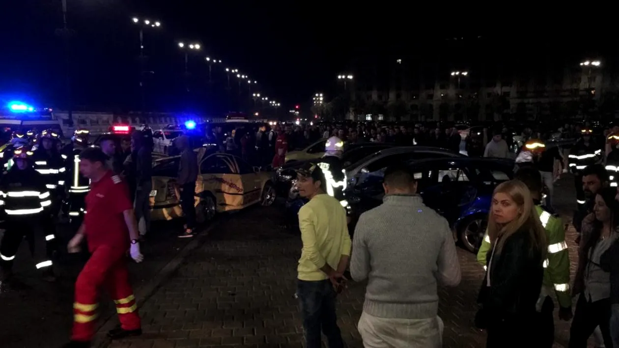 Grav accident de circulație în centrul Bucureștiului. ”Acea roată putea să ajungă în capul cuiva” | VIDEO