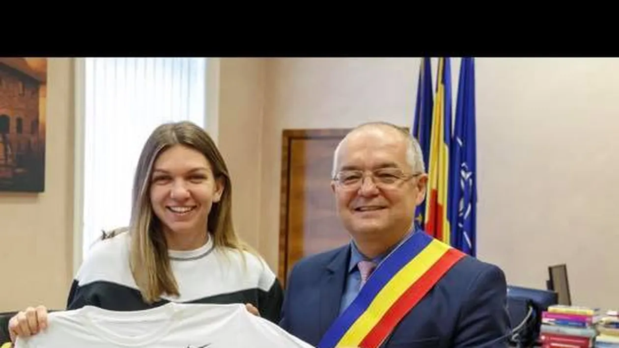 Simona Halep, cetățean de onoare al municipiului Cluj-Napoca