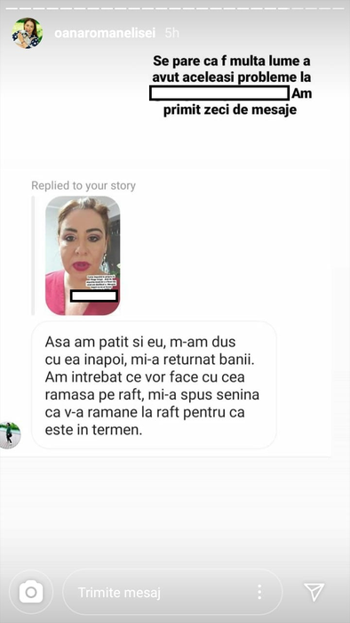 Episod neplăcut pentru Oana Roman, după ce s-a întors de la cumpărături: “Mi s-a făcut rău”. Ce a găsit într-o pungă cu carne