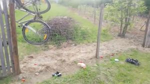 Accident grav în Argeș! Un biciclist a murit. VIDEO