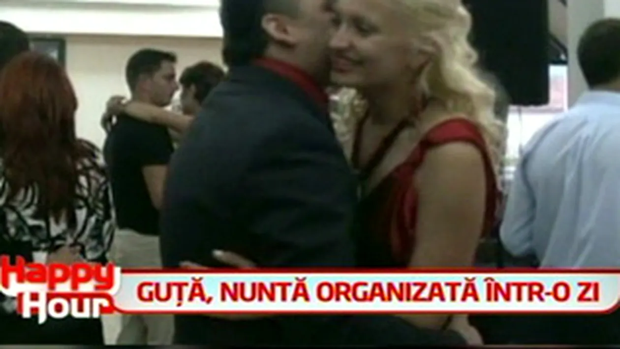 VIDEO Mai tare ca orice organizator de nunti! Liviu Guta si-a organizat cununia intr-o singura zi! Afla cum a reusit performanta!