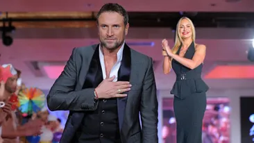 VICA BLOCHINA, sărut pasional cu CĂTĂLIN BOTEZATU de ziua designerului!