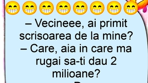 BANC | "Vecineee, ai primit scrisoarea de la mine?"