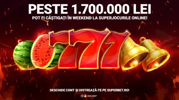 Cine prinde mâinile de milioane în cazinoul online Superbet?!