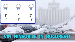 Meteorologii Accuweather anunță pe ce dată vin ninsorile în București, de fapt. Prognoza actualizată pentru iarna 2024/2025