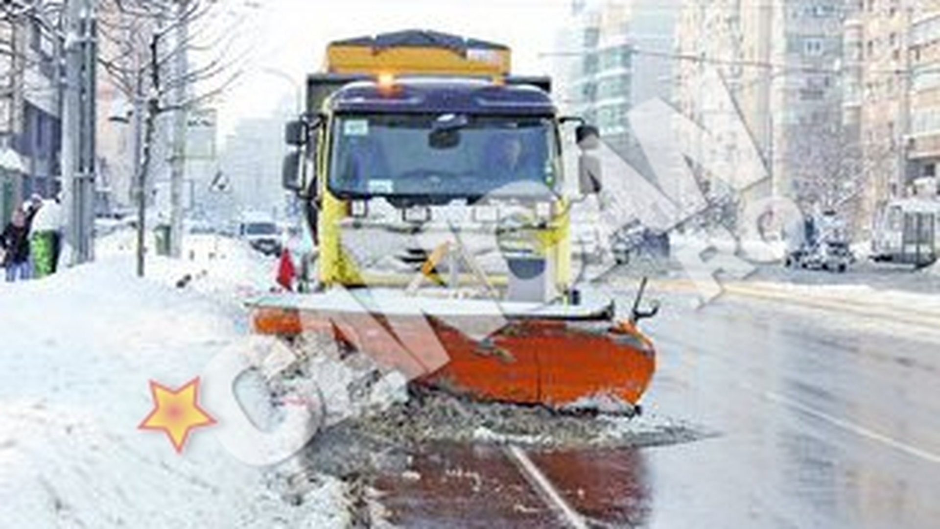 Peste 300 de utilaje au scos asfaltul la lumina! Capitala, deszapezita peste noapte