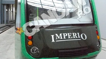 In Bucuresti circula cel mai nou mijloc de transport in comun, tramvaiul vorbitor! Sunt Imperio, ma bucur sa ne cunoastem!