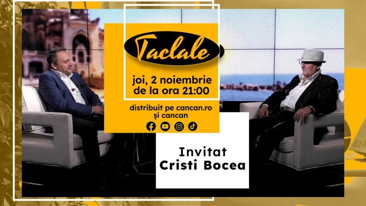 Imagini fabuloase cu ”Împăratul litoralului”! Cum se dădea în bărci gonflabile Cristi Bocea, alături de manechine de top! Le punea să defileze pe scaune de bucătărie în apartamentul mamei sale, care asista la parada modei. Ediție specială a podcastului Taclale, cu Liviu Chiriță, joi, 2 noiembrie, de la ora 21:00