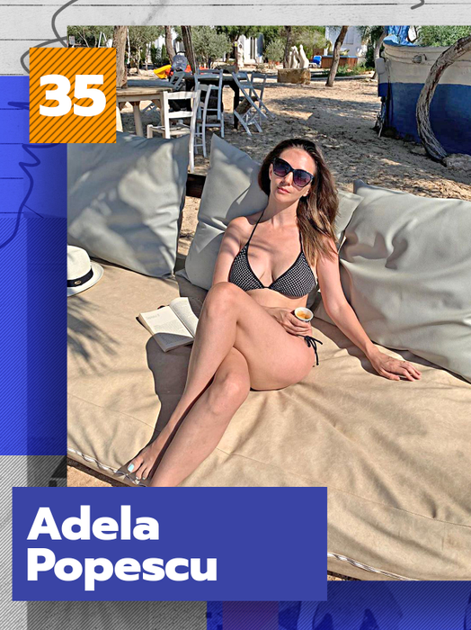 Top 40 vedete citind la plajă, în pozițiile cele mai provocatoare: Ce locuri ocupă Corina Caragea, Marina Dina sau Cristina Rus