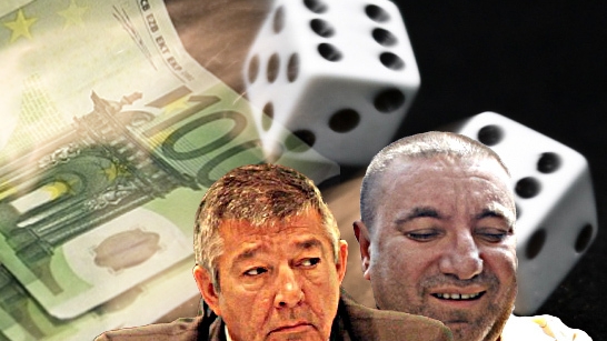 FLORIN CHINEZU i-a luat 700.000 euro la barbut gangsterului BUTOANE de la Giurgiu. Partidă memorabilă de weekend între proprietarul târgului auto Vitan şi celebrul interlop