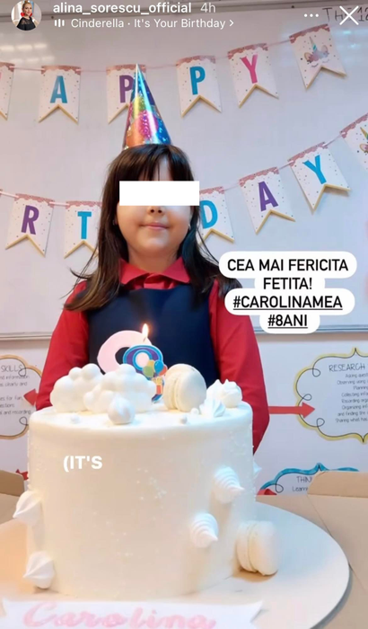 Alex Ciucu, absent de la ziua fiicei sale, Carolina? Pozele postate de Alina Sorescu spun totul