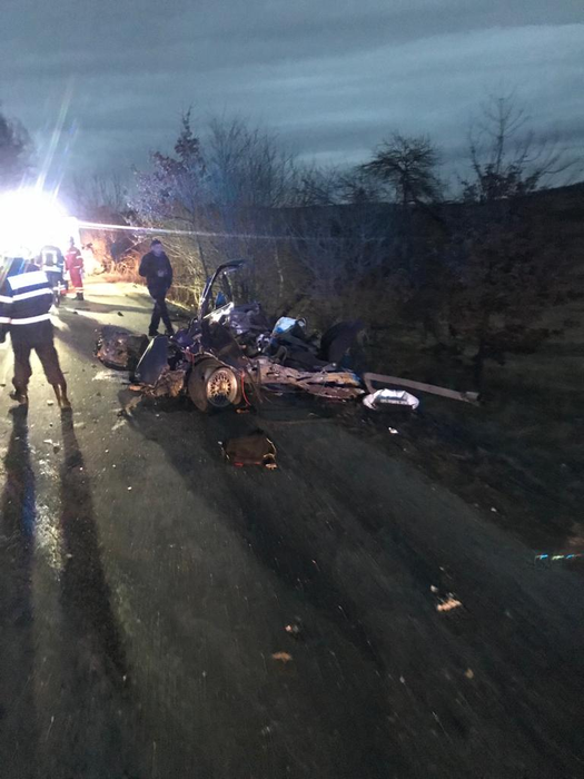 Accident înfiorător la Sibiu! Doi oameni au murit! VIDEO