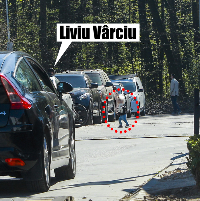 Anastasia, fiica lui Liviu Vârciu, a zbughit-o în mijlocul străzii