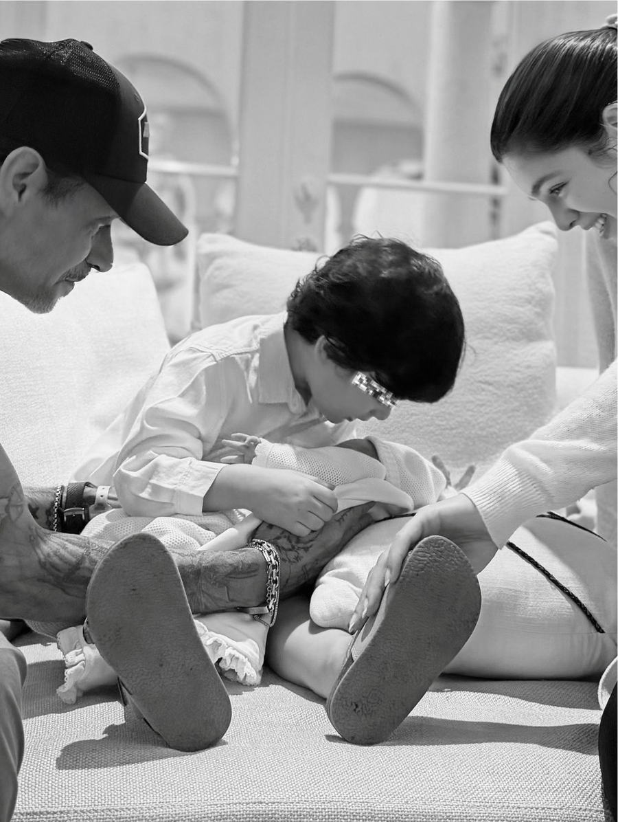Marc Anthony și Nadia Ferreira mai au un fiu în vârstă de 2 ani. Sursa foto: Instagram