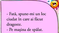 BANC | Fată, spune-mi un loc ciudat în care ai făcut dragoste!