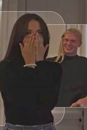 Cum a reacționat iubita lui Erling Haaland când i-a văzut noul look. Imaginile s-au viralizat