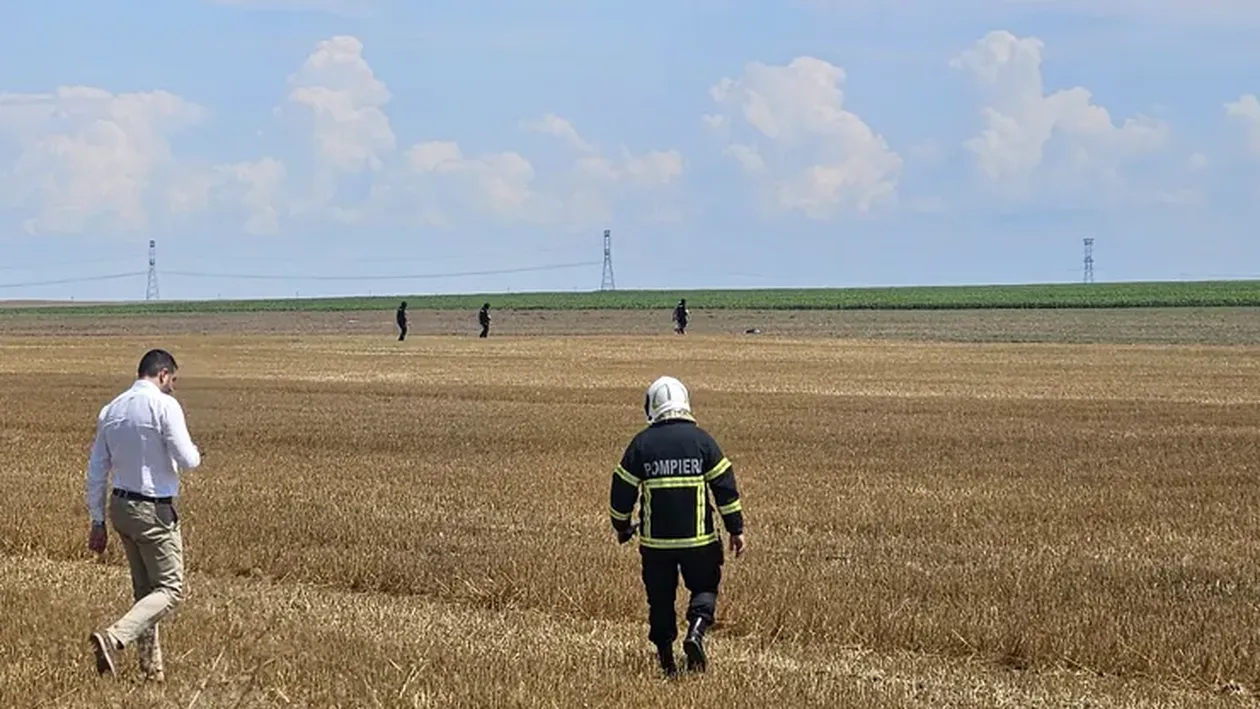 Se caută resturile dronei doborâte de avionul F-16. Anunțul făcut de Nicușor Dan
